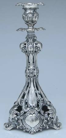 Renaissance (Silverplate, Hollowware) 12" Candlestick