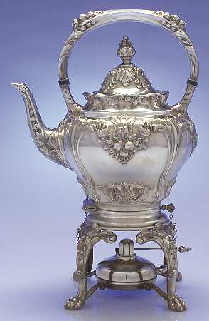 Renaissance (Silverplate, Hollowware) Kettle, Stand & Burner