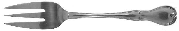Regents Park Medium Solid Cold Meat Serving Fork