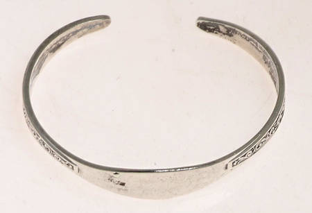 Renaissance Scroll (Sterling, 1969) Sterling Bracelet