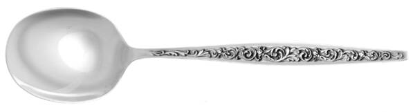 Renaissance Scroll (Sterling, 1969) Round Bowl Soup Spoon (Cream Soup) HC