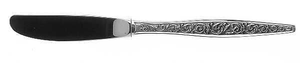 Renaissance Scroll (Sterling, 1969) Modern Hollow Butter Spreader (Stainless)