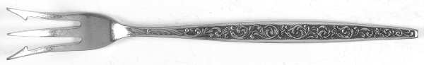 Renaissance Scroll (Sterling, 1969) Short Handle Pickle/Olive Fork