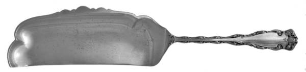Rex (Silverplate, 1894) Large Flat Handle Crumb Knife/Crumber