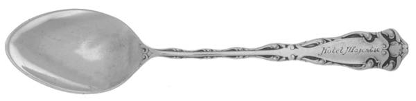 Rex (Silverplate, 1894) Monogram Demitasse Spoon