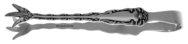 Rex (Silverplate, 1894) Sugar Tongs