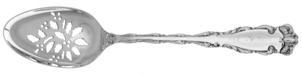 Rex (Silverplate, 1894) Holiday Tablespoon with Pierced Bowl HC