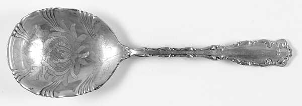 Rex (Silverplate, 1894) Solid Smooth Berry/Casserole Spoon