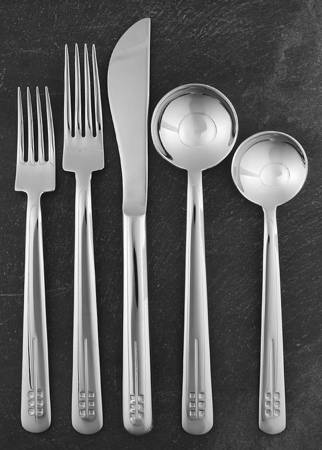 Richard Meier (Stainless) 5 Piece Place Setting