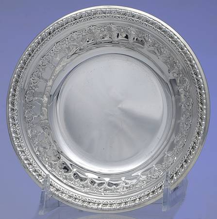 Riviera (Silverplate, Hollowware) Silverplate Bon Bon Bowl