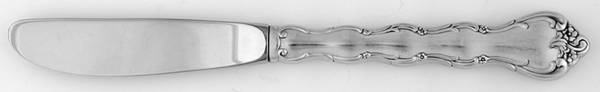 Rose Arbor (Sterling, 1979) Modern Hollow Butter Spreader (Stainless)