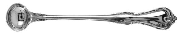 Rose Cascade (Sterling, 1957) Mustard Spoon Solid HC