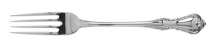 Rose Cascade-(Sterling, Gold Vermeil, 1957) Fork