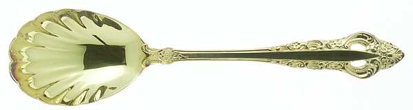 Royal Gold (Gold Electroplate) Sugar Shell Spoon