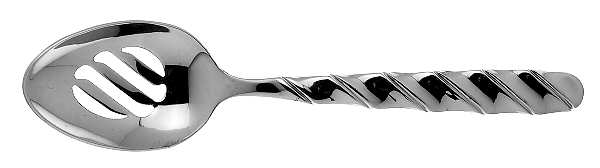 Robert Lee Morris (Stainless) Pierced Tablespoon (Serving Spoon)