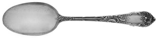 Romaine-Monique (Sterling, 1933, No Monos) Tablespoon (Serving Spoon)