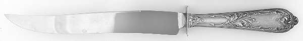 Romaine-Monique (Sterling, 1933, No Monos) Large Stainless Blade Roast Carving Knife