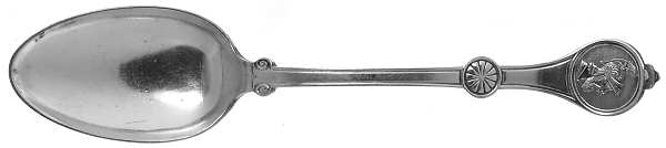 Roman Medallion (Silverplate, 1868) Tablespoon (Serving Spoon)