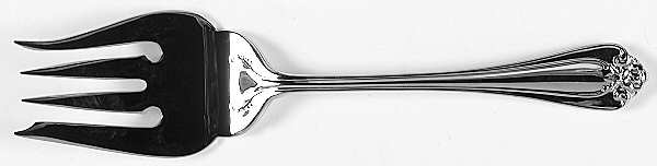 Medium Solid Cold Meat Serving Fork