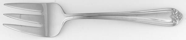 Roseland (Stainless) Medium Solid Cold Meat Serving Fork