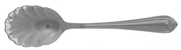 Rosebud (Stainless) Sugar Shell Spoon