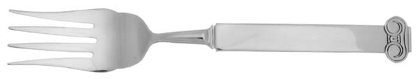 Scott Brown Venturi (Stainless) Cold Meat Fork Large, Stainless Tines HC