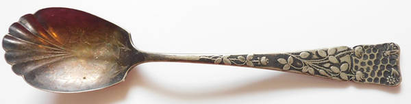 Russian (Silverplate, 1883) Sugar Shell Spoon