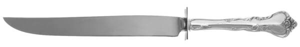 Savannah (Sterling, 1962, No Monograms) Carving Knife Small with Stainless Blade HC