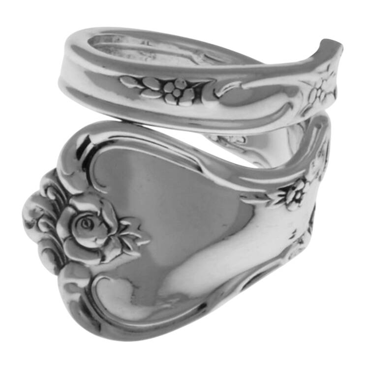 Savannah (Sterling, 1962, No Monograms) Finger Ring (Provide Size) HC