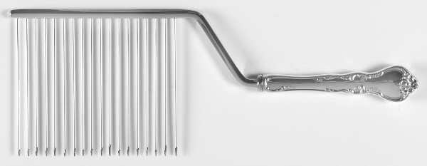 Savannah (Sterling, 1962, No Monograms) Cake Breaker with Silverplate Prongs