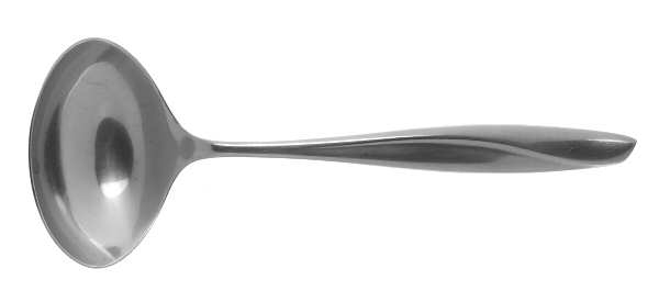 Seascape (Stainless, Glossy Finish) Solid Gravy Ladle