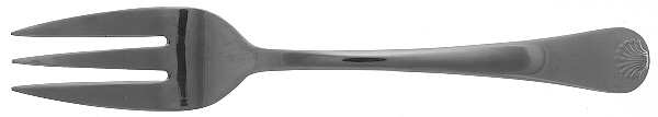 Seychilles (Stainless) Medium Solid Cold Meat Serving Fork