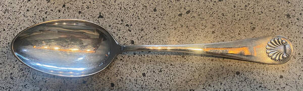 Shell (Sterling, 1900) Place/Oval Soup Spoon