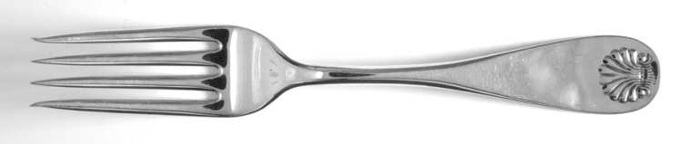 Shell (Sterling, 1900) Fork