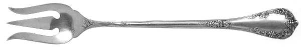 Sheffield (Silverplate, 1910) Short Handle Pickle/Olive Fork