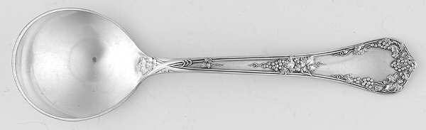 Sheffield (Silverplate, 1910) Round Bowl Soup Spoon (Bouillon)