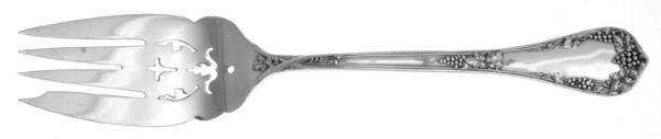 Sheffield (Silverplate, 1910) Medium Solid Cold Meat Serving Fork