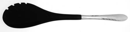 Silver Blossom (Silverplate, 1955) Salad Serving Fork with Plastic Prongs