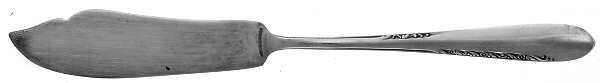 Silver Blossom (Silverplate, 1955) Flat Handle Master Butter Knife
