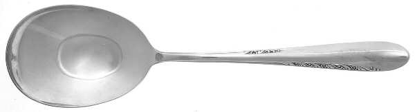 Silver Blossom (Silverplate, 1955) Solid Smooth Casserole Spoon