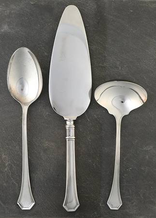 Sierra (Silverplate, 1914) 3 Piece Completer Set