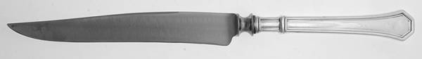 Sierra (Silverplate, 1914) Large Stainless Blade Roast Carving Knife