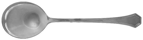 Sierra (Silverplate, 1914) Round Bowl Soup Spoon (Gumbo)