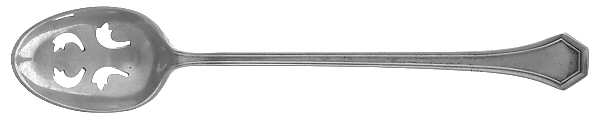 Sierra (Silverplate, 1914) Pierced Bowl Short Handle Olive Spoon