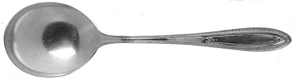 Sir Galahad (Silverplate, 1927) Round Bowl Soup Spoon (Gumbo)