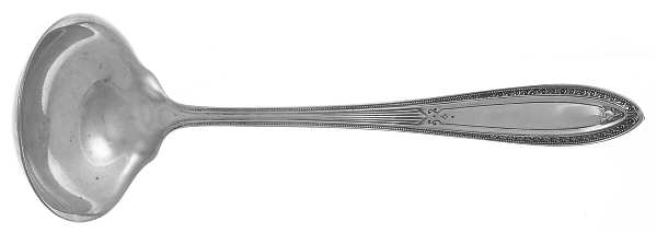 Sir Galahad (Silverplate, 1927) Solid Piece Cream Ladle