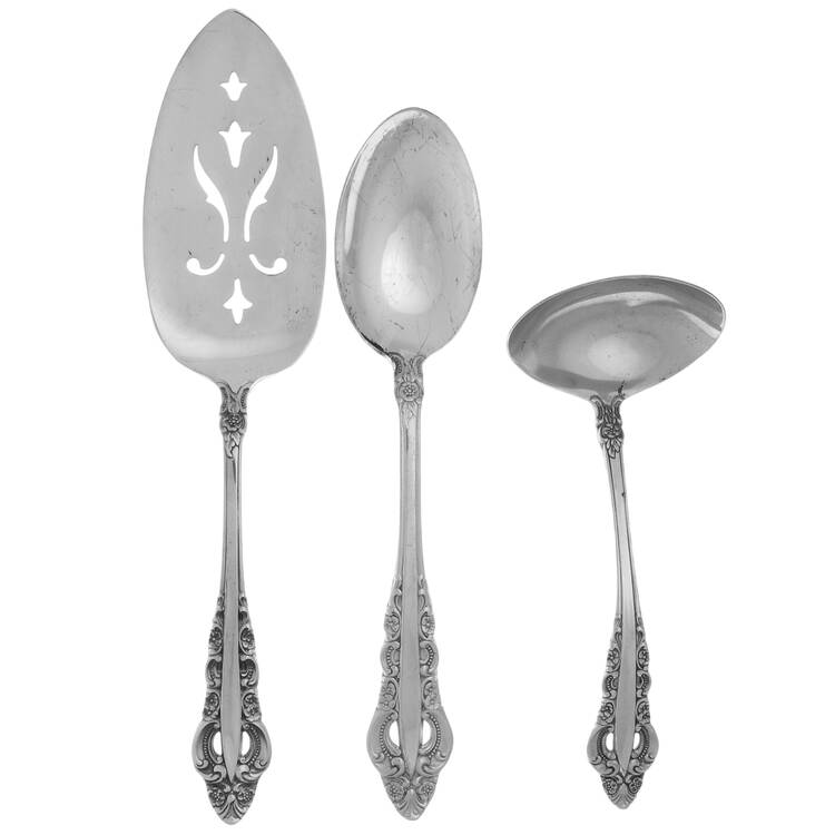 Silver Majesty (Silverplate, 1970) 3 Piece Completer Set
