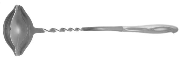 Silver Sculpture (Sterling, 1954) Punch Ladle with Stainless Bowl HC