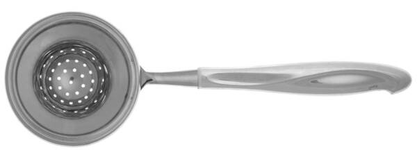 Silver Sculpture (Sterling, 1954) Tea Strainer Overcup Serving-Stainless Bowl HC