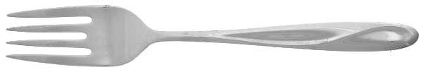 Silver Sculpture (Sterling, 1954) Individual Salad Fork